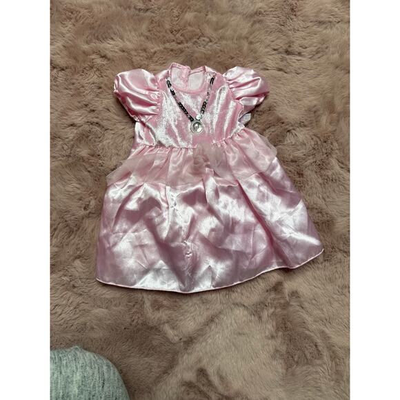 Set 2 My Disney Girl Doll Dresses Cinderella & Aurora Style Blue/Pink 18” - Picture 5 of 7